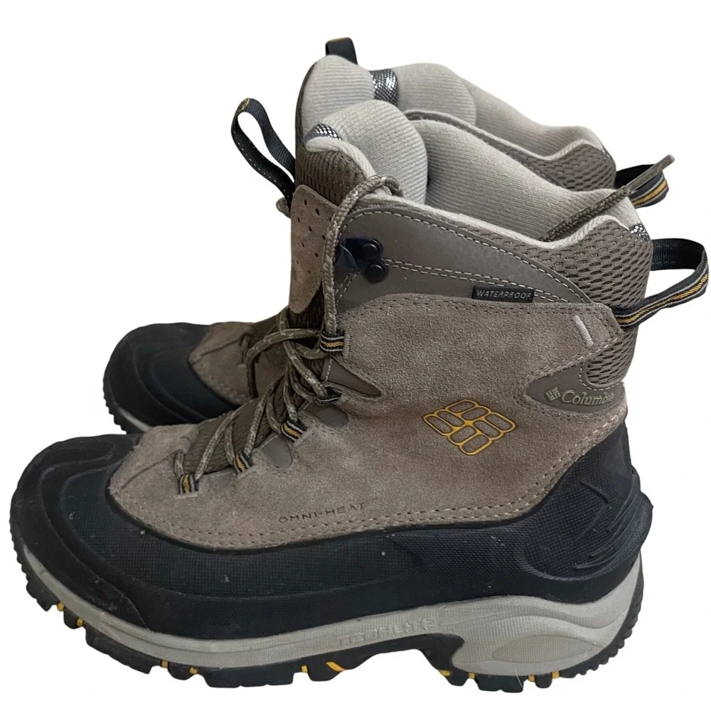 Columbia Bugaboot Plus III Omni-Heat Waterproof‎ Winter Boots EUC  Mens 11.5